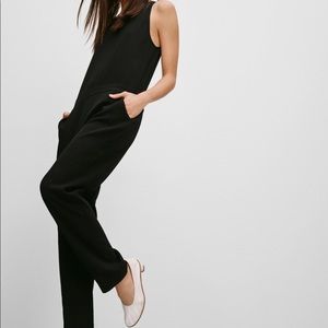 Babaton Branson Jumpsuit, Slit Back, XS